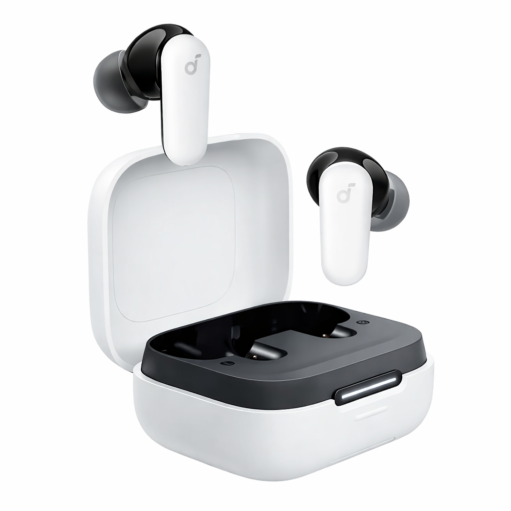 ساوندكور أنكر Soundcore R50i NC سماعات أذن لاسلكية مع ميزة إلغاء الضوضاء التلقائي لون أبيض - الصورة 2